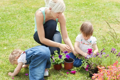 Sustainable gardening and recycling practices in Spitalfields